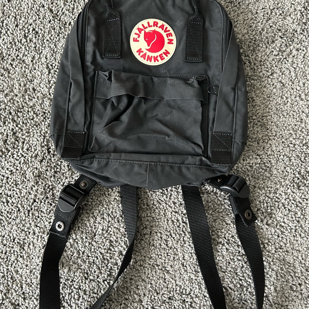 Kånken Small Black Backpack
